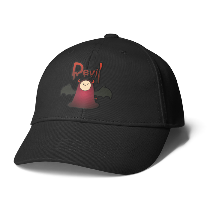 キャップ - ブラック