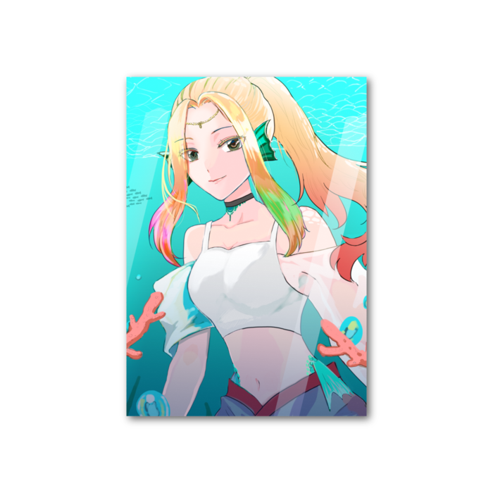 フォト風カード - 縦 - 片面