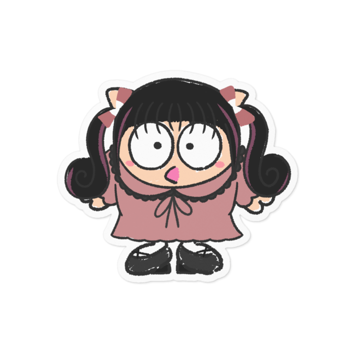 ステッカー - 100 x 100 (mm)