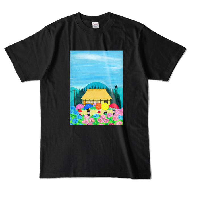 カラーTシャツ - L - ブラック (濃色)