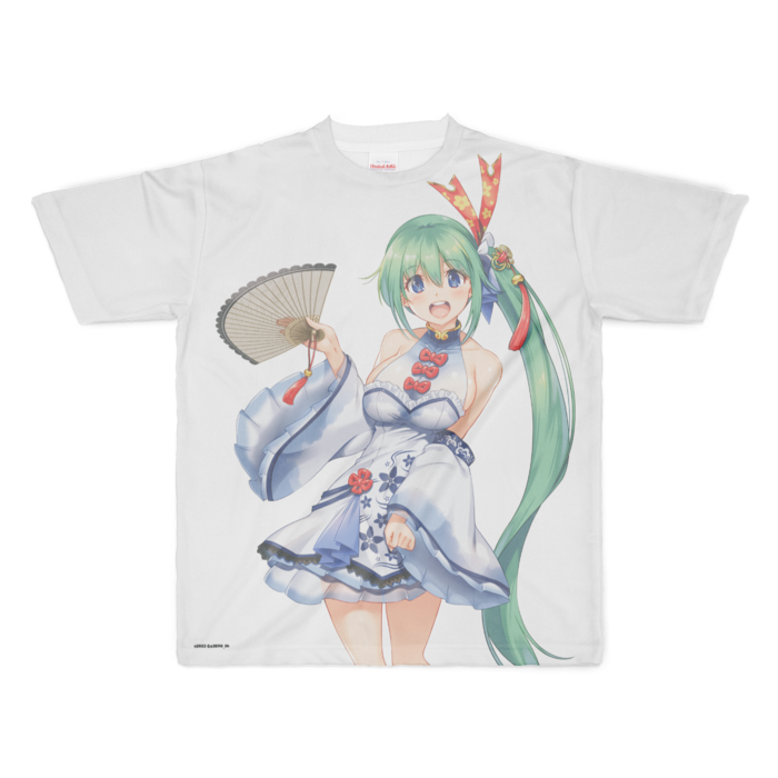 フルグラフィックTシャツ - XL - 正面印刷のみ