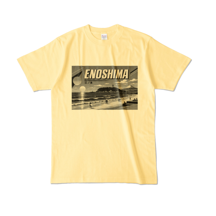 カラーTシャツ - L - ライトイエロー (淡色)