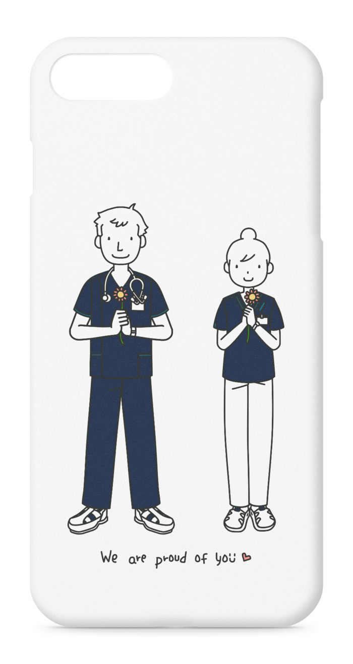 iPhoneケース - iPhone 8 Plus / 7 Plus - 正面印刷のみ