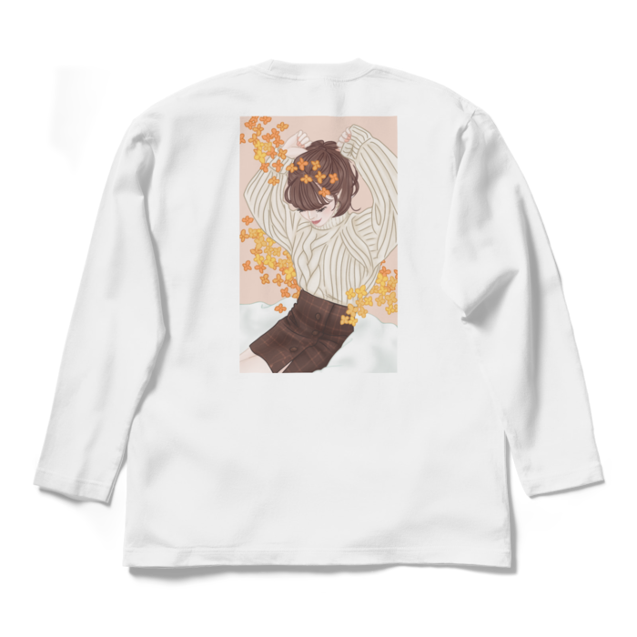 ロングスリーブTシャツ - L - ホワイト