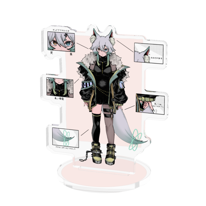 アクリルフィギュア - 70x70mm