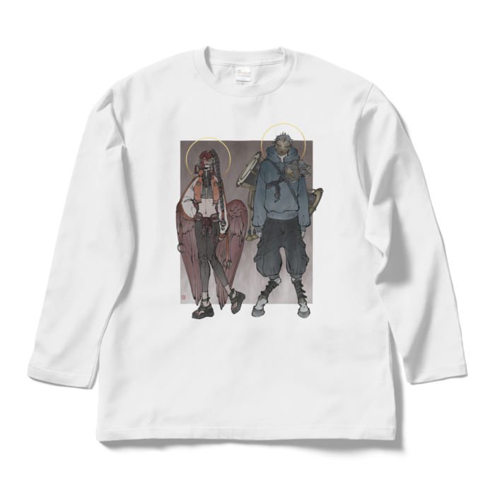 ロングスリーブTシャツ - L - ホワイト
