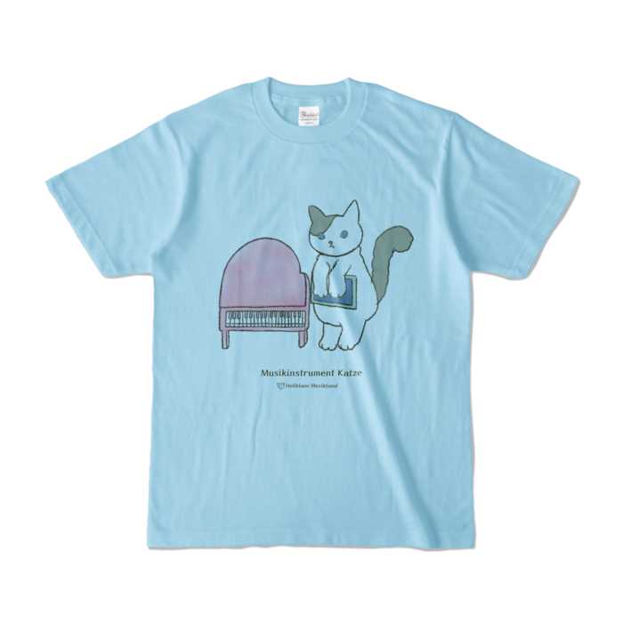 カラーTシャツ - S - ライトブルー (淡色)
