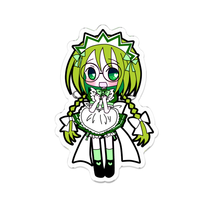 アクリルバッジ - 70 x 70 (mm)