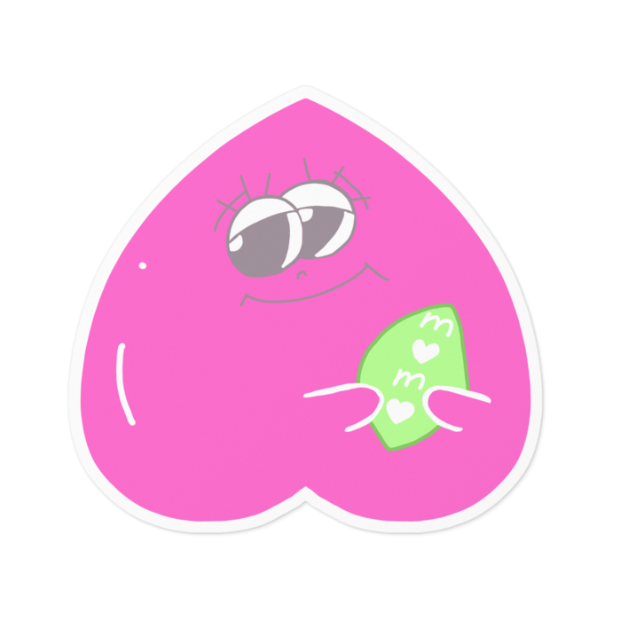 ステッカー - 100 x 100 (mm)