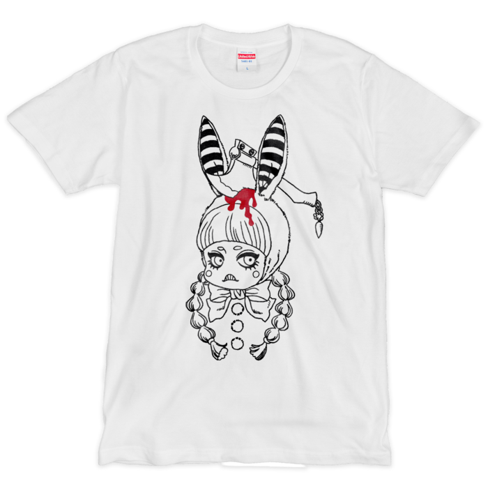 Tシャツ(シルクスクリーン印刷) - L -