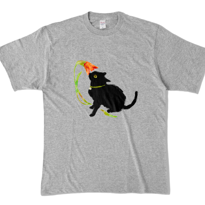 カラーTシャツ - XL - 杢グレー (濃色)