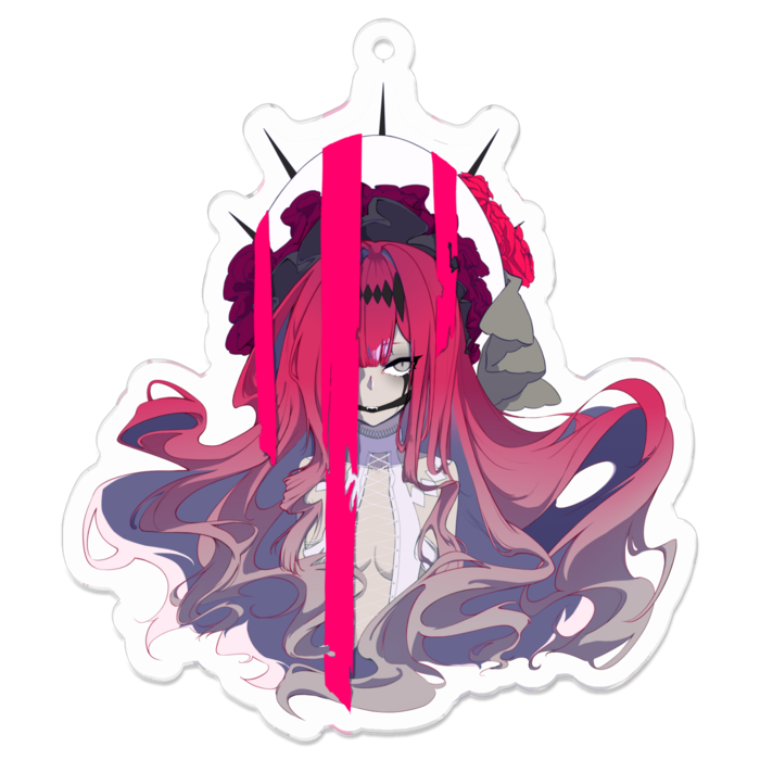 アクリルキーホルダー - 70 x 70 (mm)