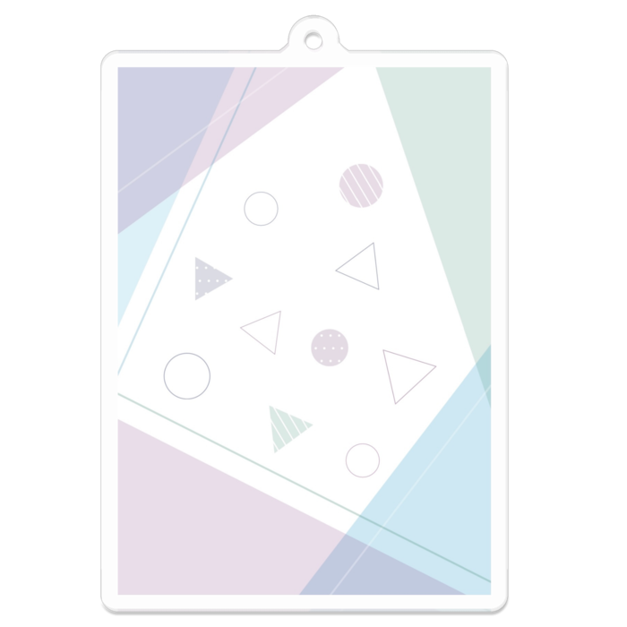 アクリルキーホルダー - 70 x 70 (mm)