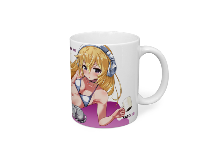 マグカップ - 直径 8 cm / 高さ 9.5 cm