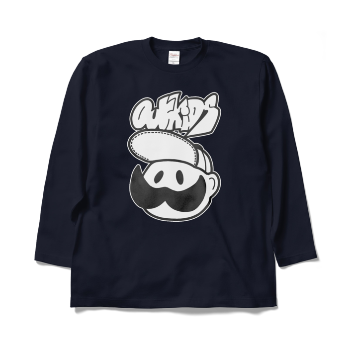 ロングスリーブTシャツ - XL - ネイビー