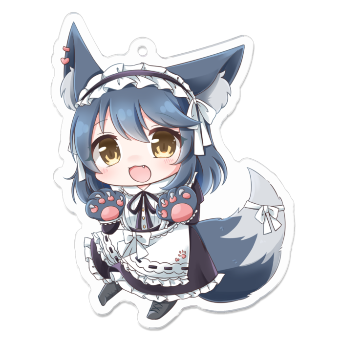 アクリルキーホルダー - 70 x 70 (mm)