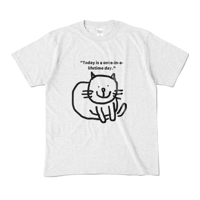 カラーTシャツ - M - アッシュ (淡色)