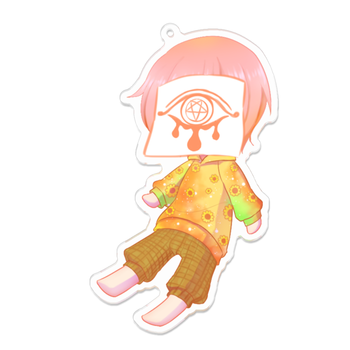 アクリルキーホルダー - 100 x 100 (mm)