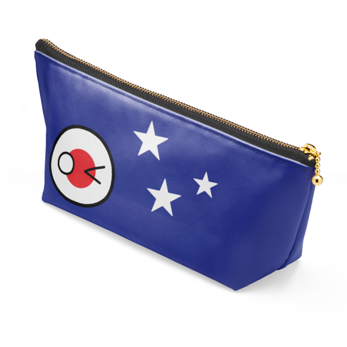 ポーチ - 長さ21.5cm / 高さ10cm - ブラック