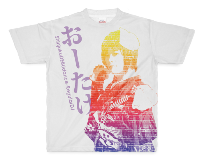 フルグラフィックTシャツ - M - 正面印刷のみ