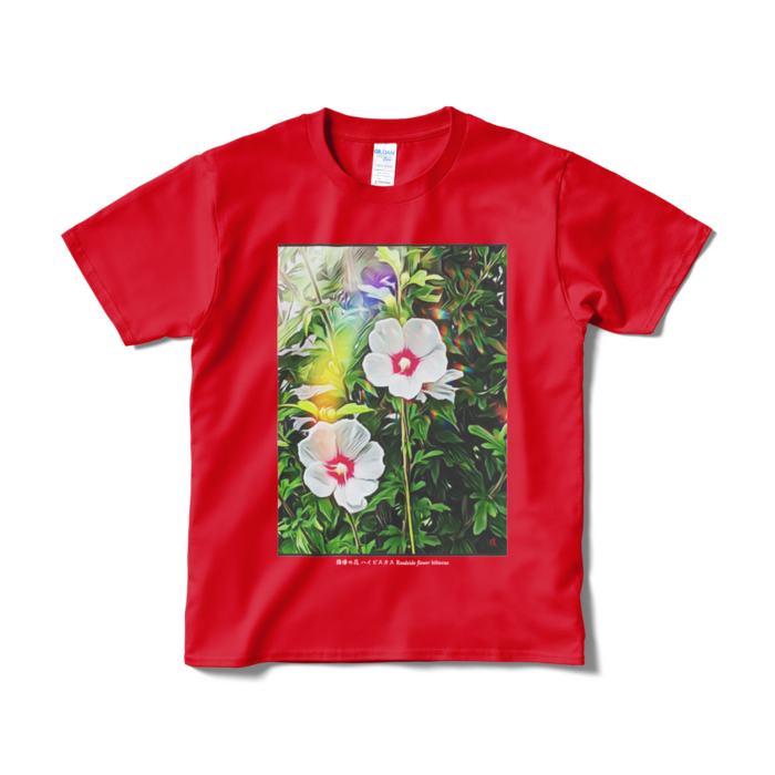 オリジナル デザイン Tシャツ  - S - レッド