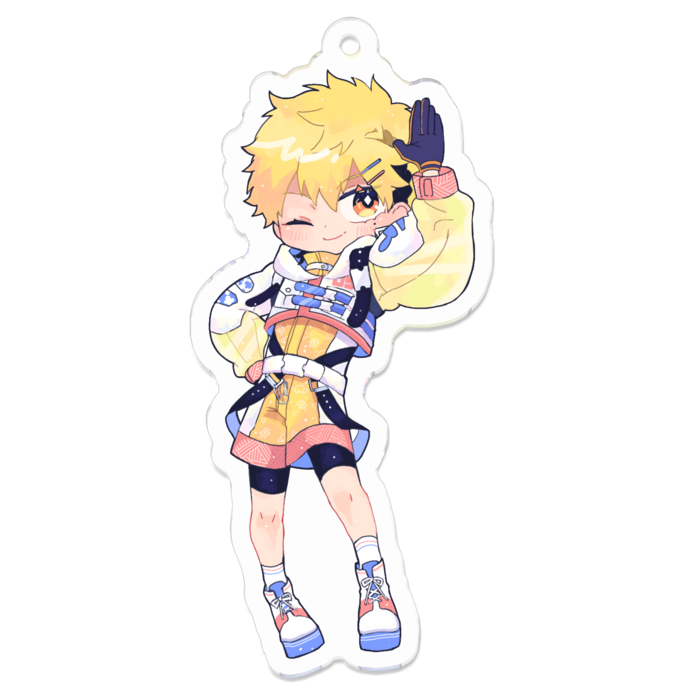 アクリルキーホルダー - 70 x 70 (mm)
