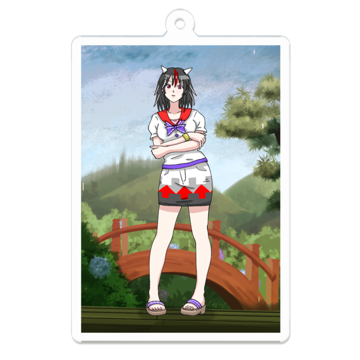 アクリルキーホルダー - 70 x 70 (mm)