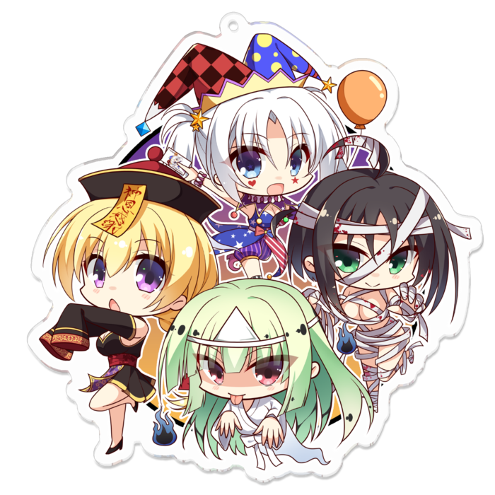 アクリルキーホルダー - 100 x 100 (mm)