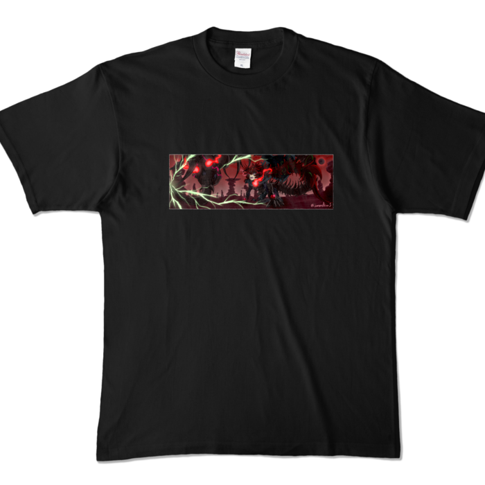 カラーTシャツ - XL - ブラック (濃色)