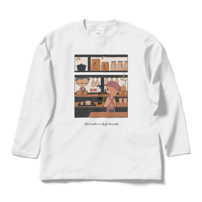 ロングスリーブTシャツ - L - ホワイト
