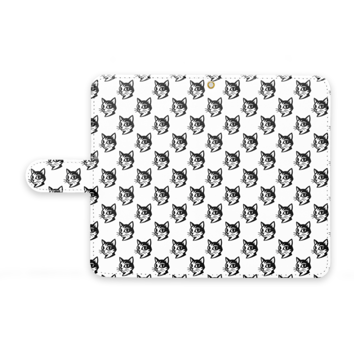 手帳型Androidケース - M - ストラップ穴 あり