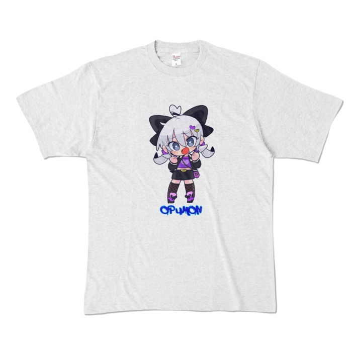 カラーTシャツ - XL - アッシュ (淡色)