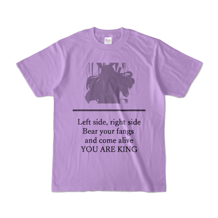 カラーTシャツ - S - ライトパープル (淡色)