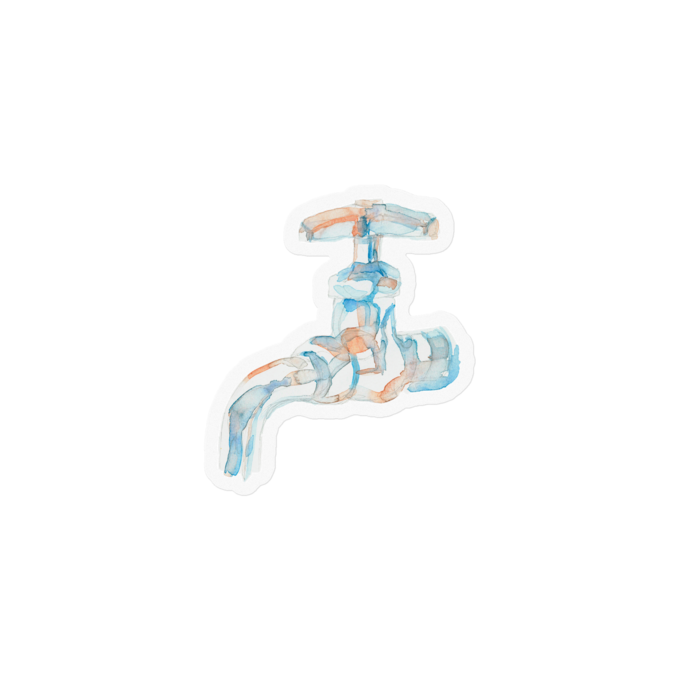 ステッカー(小) - 100 x 100 (mm)(1)