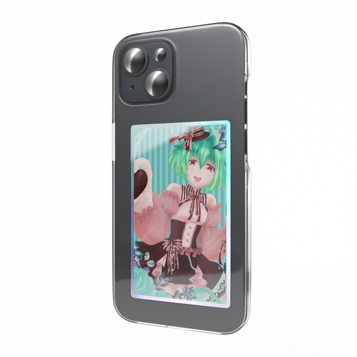 オーロラスマホステッカー - 縦