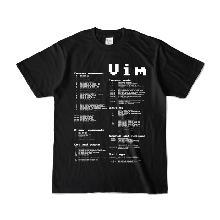 カラーTシャツ - S - ブラック (濃色)