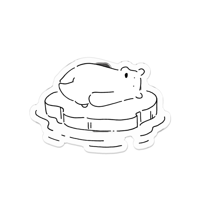 アクリルバッジ - 50 x 50 (mm)