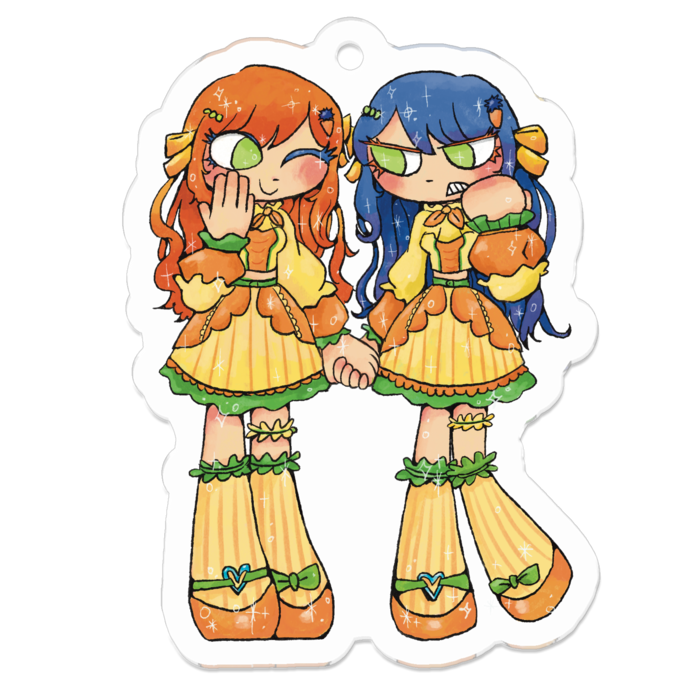 アクリルキーホルダー - 50 x 50 (mm)