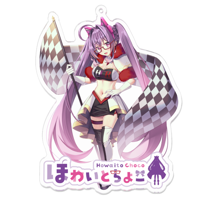 アクリルキーホルダー - 100 x 100 (mm)
