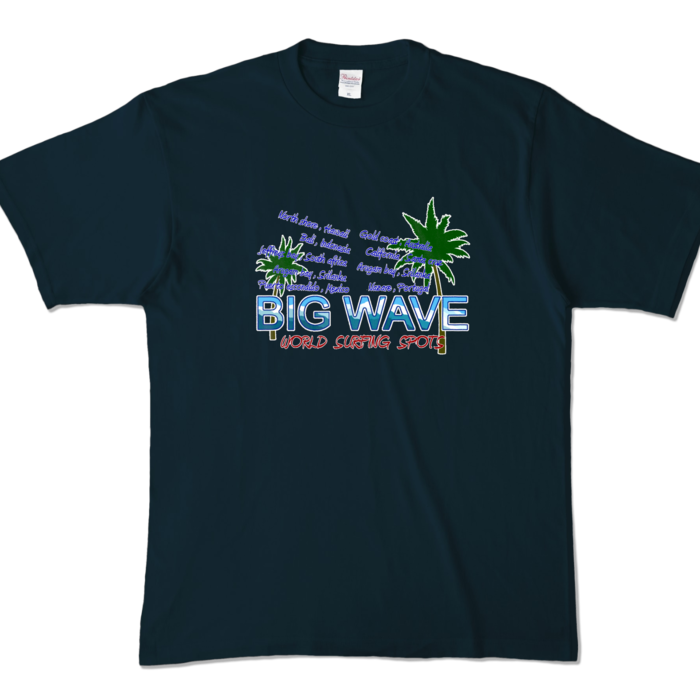 カラーTシャツ - XL - ネイビー (濃色)