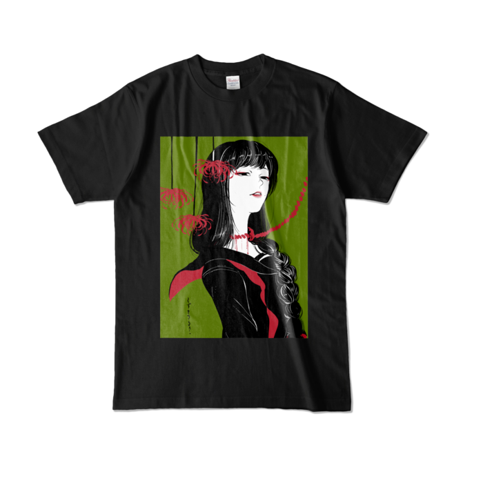 カラーTシャツ - L - ブラック (濃色)