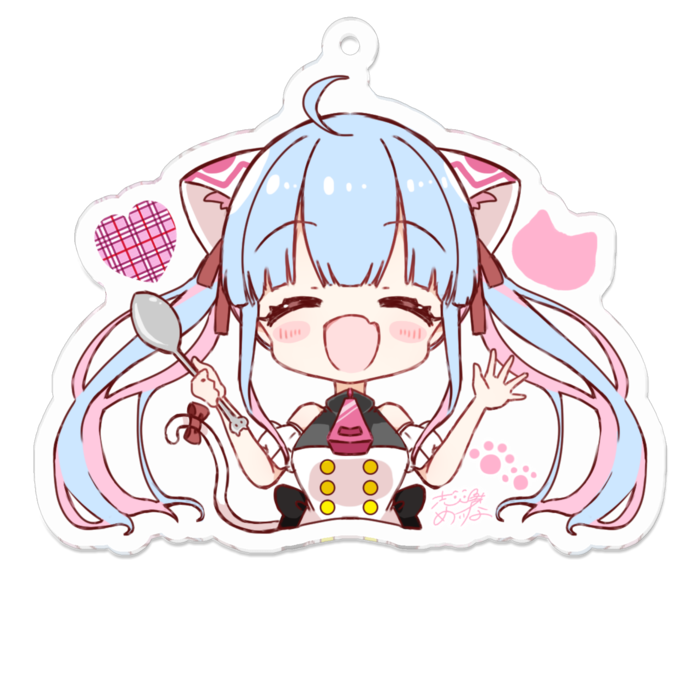 アクリルキーホルダー - 70 x 70 (mm)