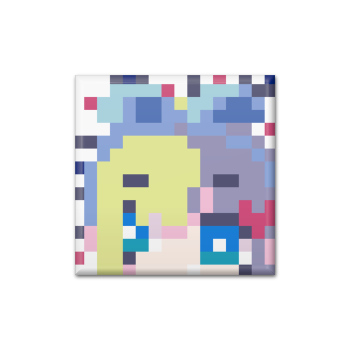 缶バッジ - 四角形40mm