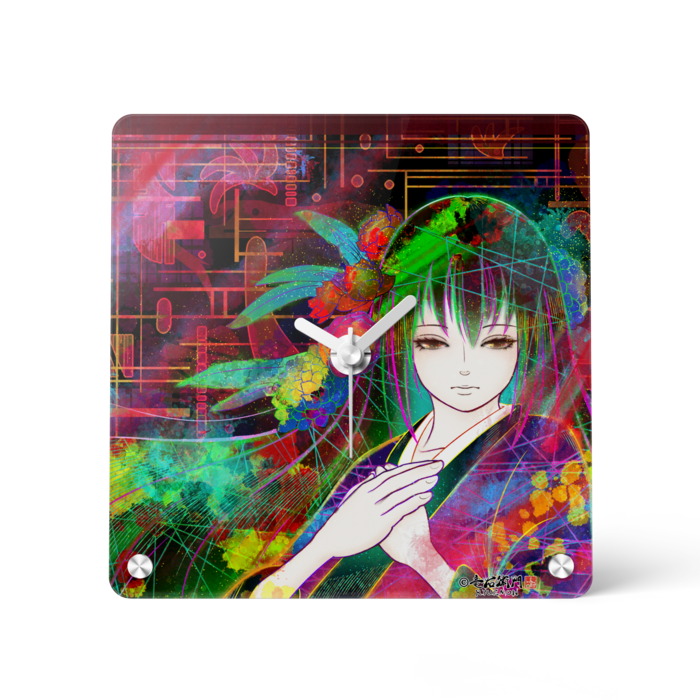 アクリル時計 - 150x150mm