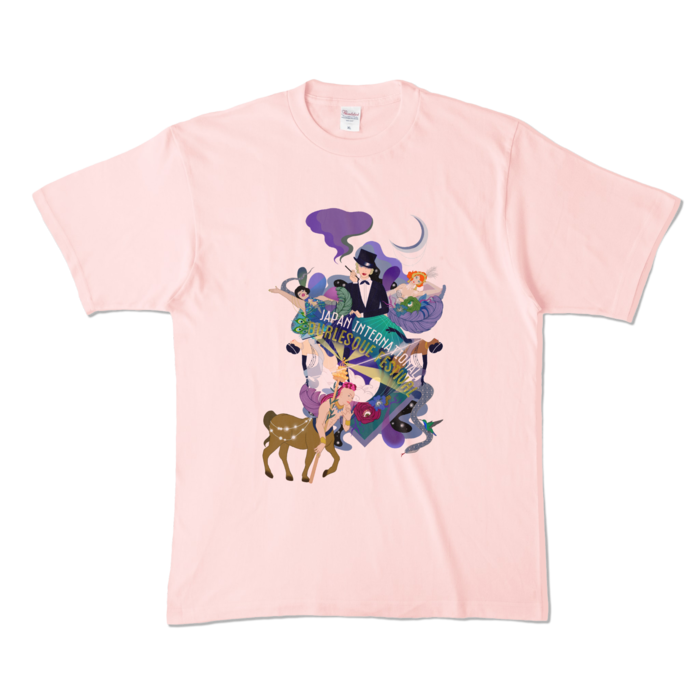 カラーTシャツ - XL - ライトピンク (淡色)