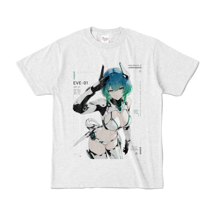 カラーTシャツ - S - アッシュ (淡色)