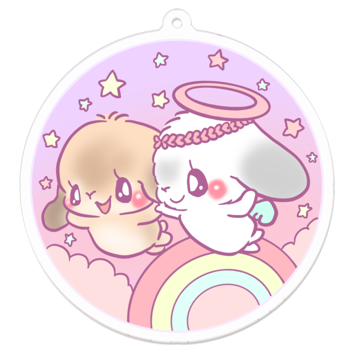 アクリルキーホルダー - 70 x 70 (mm)