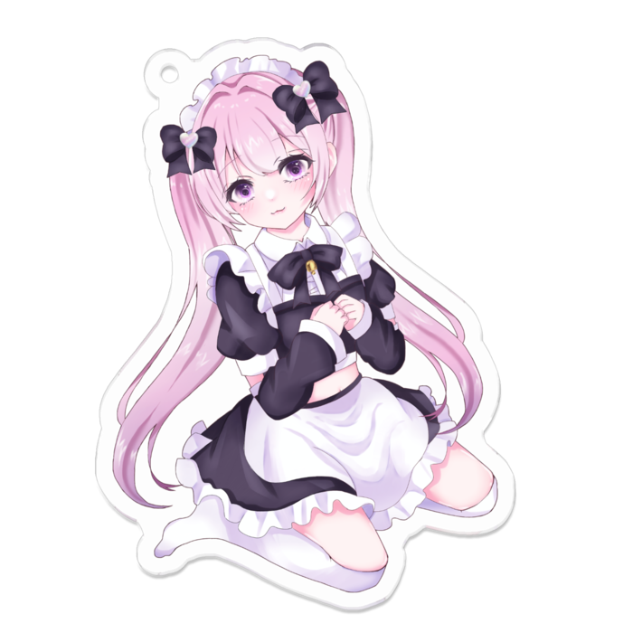 アクリルキーホルダー - 70 x 70 (mm)