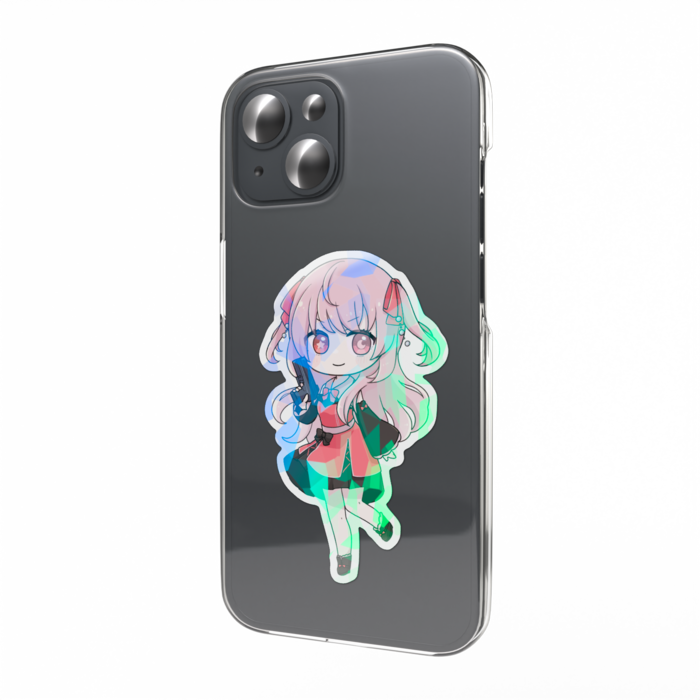 ホログラムスマホステッカー B