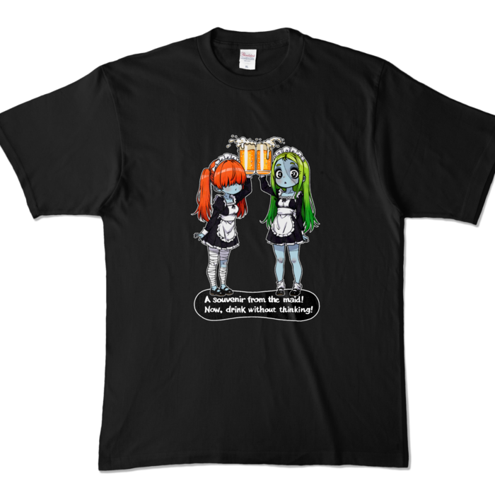 カラーTシャツ - XL - ブラック (濃色)